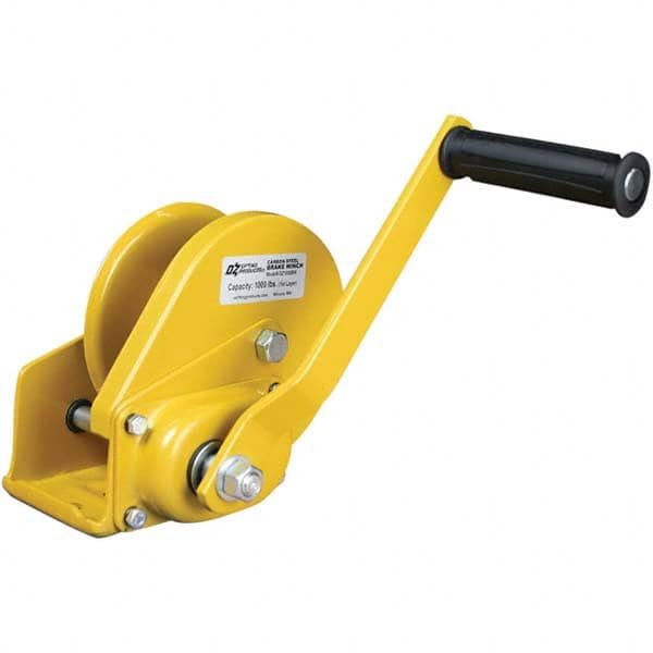 OZ Lifting Products - Winches Type: Brake Winch Line Pull Capacity (Lb.): 1,000 - Americas Industrial Supply
