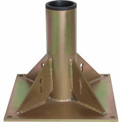 OZ Lifting Products - Davit Crane Bases Base Type: Pedestal Base Finish/Coating: Zinc Plated - Americas Industrial Supply
