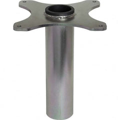 OZ Lifting Products - Davit Crane Bases Base Type: Socket Base Finish/Coating: Zinc Plated - Americas Industrial Supply