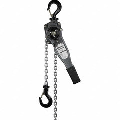 OZ Lifting Products - 1,500 Lb Capacity, 5' Lift Height, Chain Manual Lever Hoist - Americas Industrial Supply