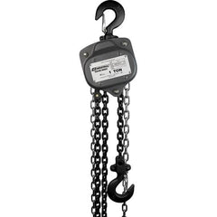 OZ Lifting Products - 2,000 Lb Capacity, 10' Lift Height, Chain Manual Hoist - Americas Industrial Supply