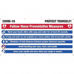 NMC - Banners Message Type: Safety Reinforcement & Motivational Legend: COVID-19 - PROTECT YOURSELF - Americas Industrial Supply