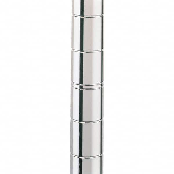 Metro - 1" Wide x 7" High x 1" Long Open Shelving Mobile Shelving Post - Americas Industrial Supply