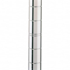 Metro - 1" Wide x 7" High x 1" Long Open Shelving Mobile Shelving Post - Americas Industrial Supply