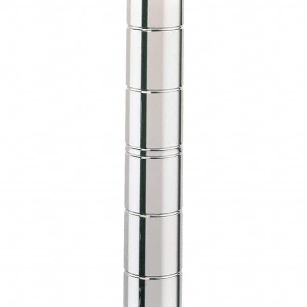 Metro - 1" Wide x 7" High x 1" Long Open Shelving Stationary Shelving Post - Americas Industrial Supply