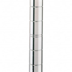 Metro - 1" Wide x 7" High x 1" Long Open Shelving Stationary Shelving Post - Americas Industrial Supply