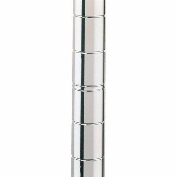 Metro - 1" Wide x 7" High x 1" Long Open Shelving Mobile Shelving Post - Americas Industrial Supply