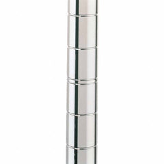 Metro - 1" Wide x 7" High x 1" Long Open Shelving Mobile Shelving Post - Americas Industrial Supply