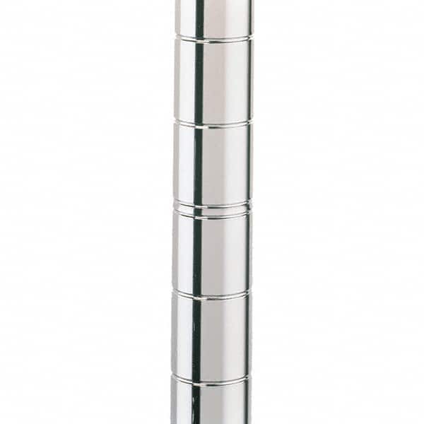 Metro - 1" Wide x 33" High x 1" Long Open Shelving Stationary Shelving Post - Americas Industrial Supply