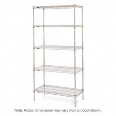Metro - 2,000 Lb Capacity 5 Shelf Wire Shelving - Starter Unit - Americas Industrial Supply