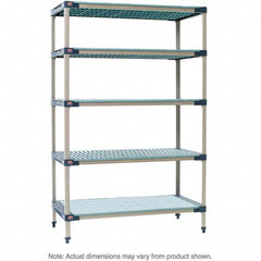 Metro - Plastic Shelving Type: Structural Plastic Open Shelving Shelf Capacity (Lb.): 2,000 - Americas Industrial Supply