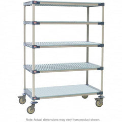 Metro - Plastic Shelving Type: Structural Plastic Open Shelving Shelf Capacity (Lb.): 750 - Americas Industrial Supply