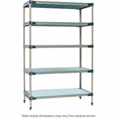 Metro - Plastic Shelving Type: Structural Plastic Open Shelving Shelf Capacity (Lb.): 2,000 - Americas Industrial Supply