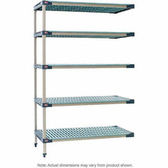 Metro - Plastic Shelving Type: Structural Plastic Open Shelving Shelf Capacity (Lb.): 2,000 - Americas Industrial Supply