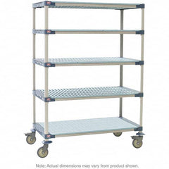 Metro - Plastic Shelving Type: Structural Plastic Open Shelving Shelf Capacity (Lb.): 750 - Americas Industrial Supply