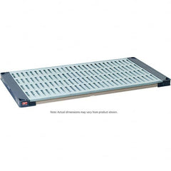 Metro - 36" Wide x 24" Long Open Shelving Shelf w/Grid Mat - Americas Industrial Supply