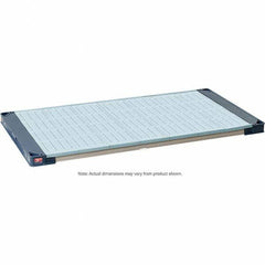 Metro - 36" Wide x 24" Long Open Shelving Shelf w/Grid Mat - Americas Industrial Supply