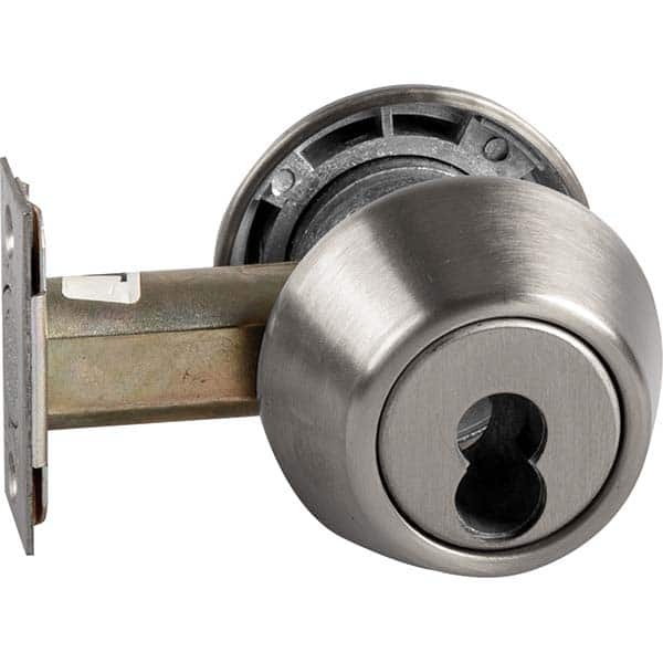 Deadbolts; Type: Double Cylinder; Door Thickness Range: 1-3/8 - 1-3/4; Lock Type: Double Cylinder; Finish/Coating: Satin Chrome-Plated; Satin Chrome; Hand Orientation: Non-Handed; Lockset Grade: Grade 1; Back Set: 2-3/4; Handling: Non-Handed; Type: Double