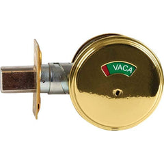 Falcon - Deadbolts Type: Interior Rose Lock Type: Single Cylinder - Americas Industrial Supply