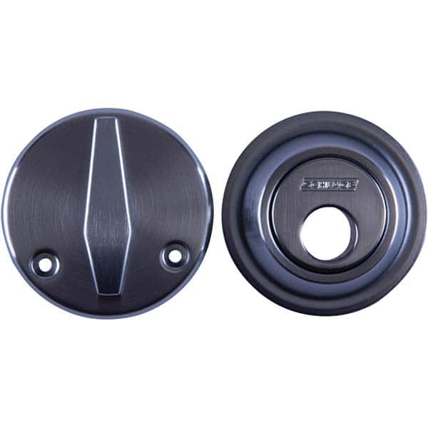 Schlage - Deadbolts Type: Single Cylinder Door Thickness Range: 1-3/8 - 1-7/8 - Americas Industrial Supply