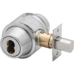 Falcon - Deadbolts Type: Interior Rose Door Thickness Range: 1-5/8-2 - Americas Industrial Supply