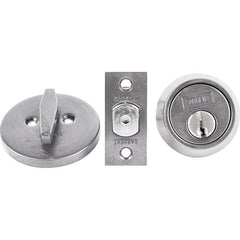 Deadbolts; Type: Double Cylinder; Lock Type: Double Cylinder; Finish/Coating: Satin Chrome-Plated; Satin Chrome; Hand Orientation: Non-Handed; Lockset Grade: Grade 2; Back Set: 2-3/8 & 2-3/4; Handling: Non-Handed; Type: Double Cylinder; Finish: Satin Chro