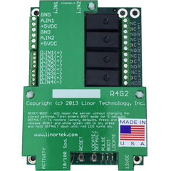 LinorTek - Control Relays; Coil Voltage: 12-48 VDC ; Contact Configuration: 4NO ; Number of Poles: 4 ; Contact Form: SPDT ; Control Type: Alarm; Button; Digital Indicatior; Fan Control; Liquid Level Control; ON/OFF; On/Off 3 Amp Relay; On/Off 3A Relay; 3 - Exact Industrial Supply