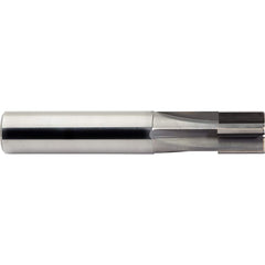 M.A. Ford - Corner Radius & Corner Chamfer End Mills; Mill Diameter (Inch): 3/8 ; Mill Diameter (Decimal Inch): 0.3750 ; End Type: Corner Chamfer ; Chamfer Width (Decimal Inch): 0.0100 ; Number of Flutes: 5 ; Material: PCD - Exact Industrial Supply