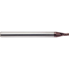 M.A. Ford - Corner Radius & Corner Chamfer End Mills; Mill Diameter (mm): 1.50 ; Mill Diameter (Decimal Inch): 0.0591 ; End Type: Corner Radius ; Corner Radius (mm): 0.20 ; Corner Radius (Decimal Inch): 0.0078 ; Number of Flutes: 3 - Exact Industrial Supply