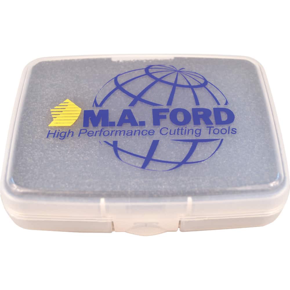 M.A. Ford - End Mill Sets; Roughing: Yes ; End Type: Square ; Minimum Mill Diameter (Inch): 1/8 ; Maximum Mill Diameter (Inch): 1/2 ; Number of Flutes: 4 ; Material: Carbide - Exact Industrial Supply