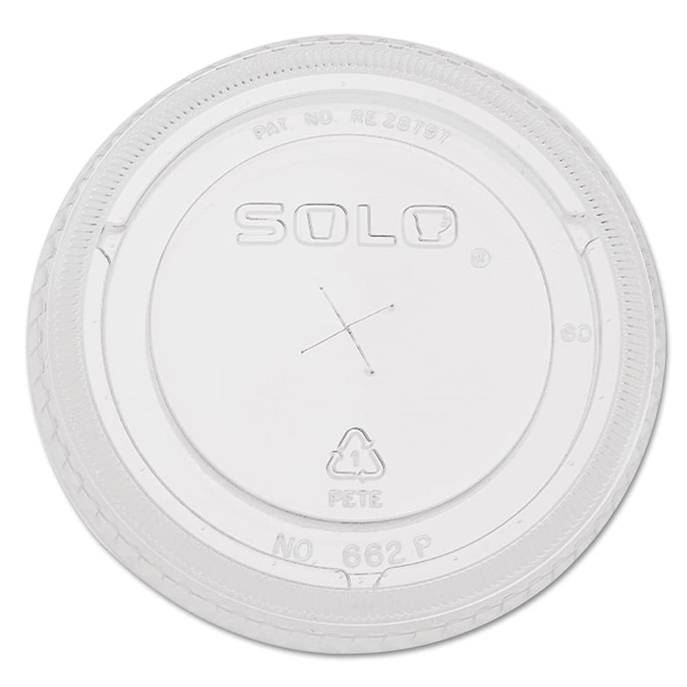 DART - Paper & Plastic Cups, Plates, Bowls & Utensils; Breakroom Accessory Type: Cold Cup Lid ; Breakroom Accessory Description: Cup Lids-Cold Cup ; Color: Clear - Exact Industrial Supply