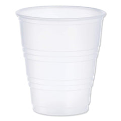 DART - Paper & Plastic Cups, Plates, Bowls & Utensils; Breakroom Accessory Type: Plastic Cold Cups ; Breakroom Accessory Description: Cups-Cold Drink; Plastic ; Color: Clear - Exact Industrial Supply