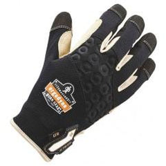 710LTR M BLK HD LEATHER-REIN GLOVES - Americas Industrial Supply