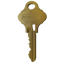 Key Blanks; Type: Schlage; Minimum Order Quantity: Brass; Material: Brass; Type: Schlage; Material: Brass