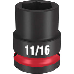 Impact Socket: 1/2″ Drive 6-Point