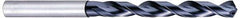OSG - 1" 120° Cobalt Jobber Drill - V Finish, Right Hand Cut, Spiral Flute, Straight Shank, 9-7/16" OAL, Standard Point - Americas Industrial Supply