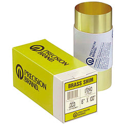.015X6X60″ BRASS SHIM - Americas Industrial Supply