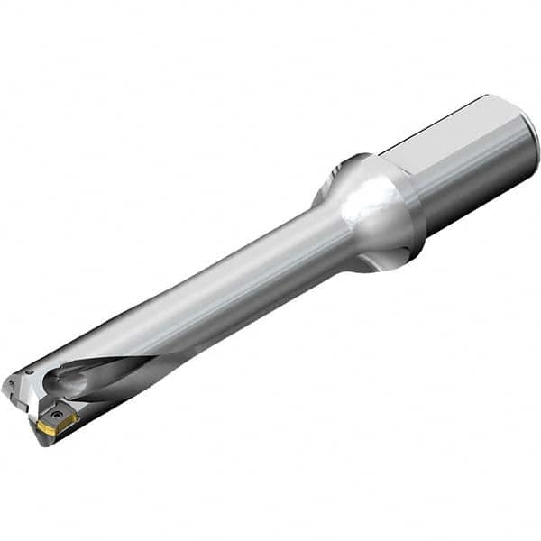 Sandvik Coromant - 154mm Max Drill Depth, 7xD, 22mm Diam, Indexable Insert Drill - Americas Industrial Supply