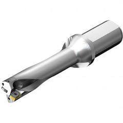 Sandvik Coromant - 96mm Max Drill Depth, 4xD, 24mm Diam, Indexable Insert Drill - Americas Industrial Supply