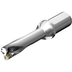 Sandvik Coromant - 5-1/2" Max Drill Depth, 4xD, 1-3/8" Diam, Indexable Insert Drill - Americas Industrial Supply