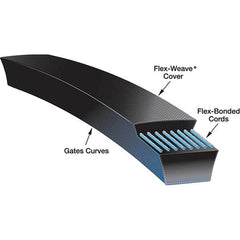 Gates - Belts Belt Style: V-Belts Belt Section: 3L - Americas Industrial Supply