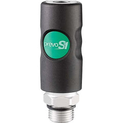 Prevost - Pneumatic Hose Fittings & Couplings Type: Coupler Thread Size: 1/2 - Americas Industrial Supply