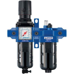 Prevost - Filter, Regulator & Lubricator (FRL) Units Configuration: 2 Pc. Filter/Regulator-Lubricator Body Type: Standard - Americas Industrial Supply