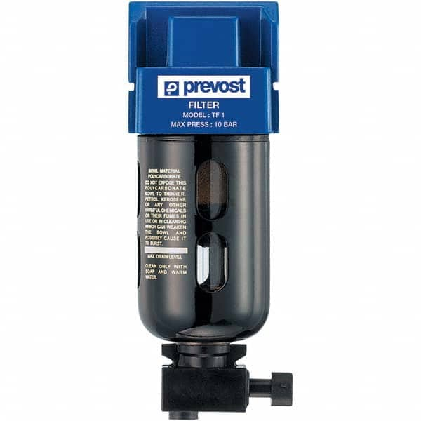 Prevost - Filter, Regulator & Lubricator (FRL) Units Configuration: 1 Pc. Filter Body Type: Standard - Americas Industrial Supply