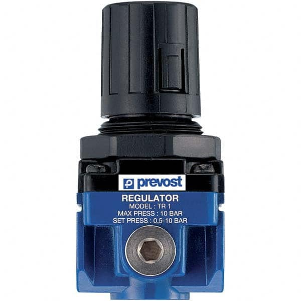 Prevost - Filter, Regulator & Lubricator (FRL) Units Configuration: 1 Pc. Regulator Body Type: Standard - Americas Industrial Supply