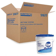 Kimtech - Wipe Dispensers For Use With: Kimtech WetTask 6001, 6211, 6411, & 6471 Dispenser Style: Manual - Americas Industrial Supply