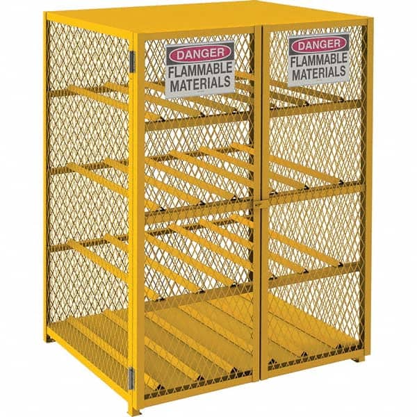 Durham - Storage Cabinets Type: Gas Cylinder Width (Inch): 42-3/16 - Americas Industrial Supply