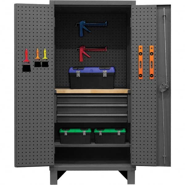 Durham - Storage Cabinets Type: Pegboard Width (Inch): 24-1/8 - Americas Industrial Supply