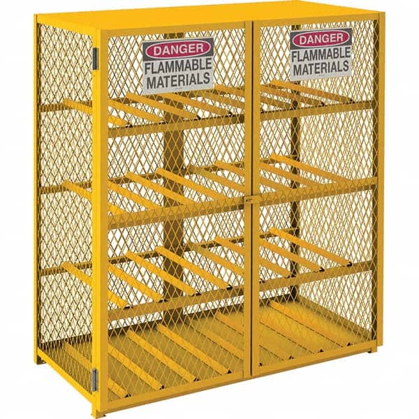 Durham - Storage Cabinets Type: Gas Cylinder Width (Inch): 30.4370 - Americas Industrial Supply