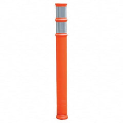PRO-SAFE - Traffic Barrels, Delineators & Posts Type: Delineator Post Material: HDPE - Americas Industrial Supply